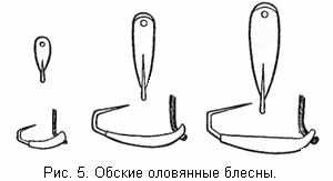 Обские оловянные блесны